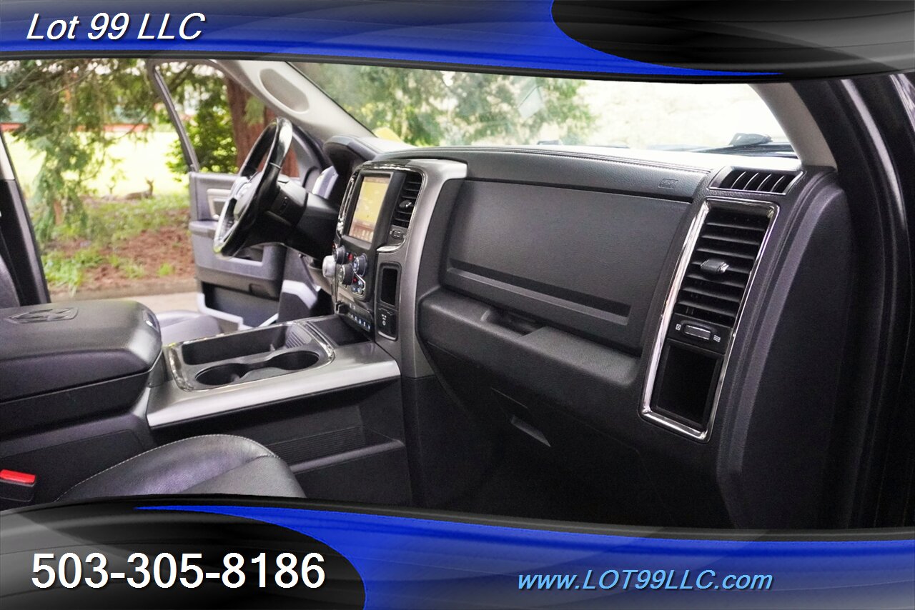 2017 RAM 1500 Night 4X4 V8 HEMI Heated Leather Seats LIFTED 20S  Newer OFF Road Tires Short Bed - Photo 17 - Milwaukie, OR 97267