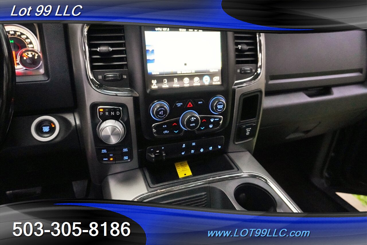 2017 RAM 1500 Night 4X4 V8 HEMI Heated Leather Seats LIFTED 20S  Newer OFF Road Tires Short Bed - Photo 21 - Milwaukie, OR 97267