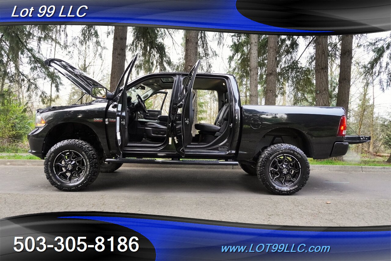 2017 RAM 1500 Night 4X4 V8 HEMI Heated Leather Seats LIFTED 20S  Newer OFF Road Tires Short Bed - Photo 26 - Milwaukie, OR 97267