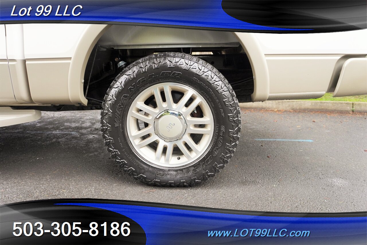 2010 Ford F-150 Lariat King Ranch 4X4 83K V8 Auto Two Tone Paint  Heated AC Leather GPS Moon Roof Newer Tires NO RUST - Photo 42 - Milwaukie, OR 97267