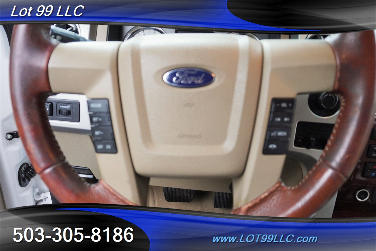 2010 Ford F-150 Lariat King Ranch 4X4 83K V8 Auto Two Tone Paint  Heated AC Leather GPS Moon Roof Newer Tires NO RUST - Photo 27 - Milwaukie, OR 97267