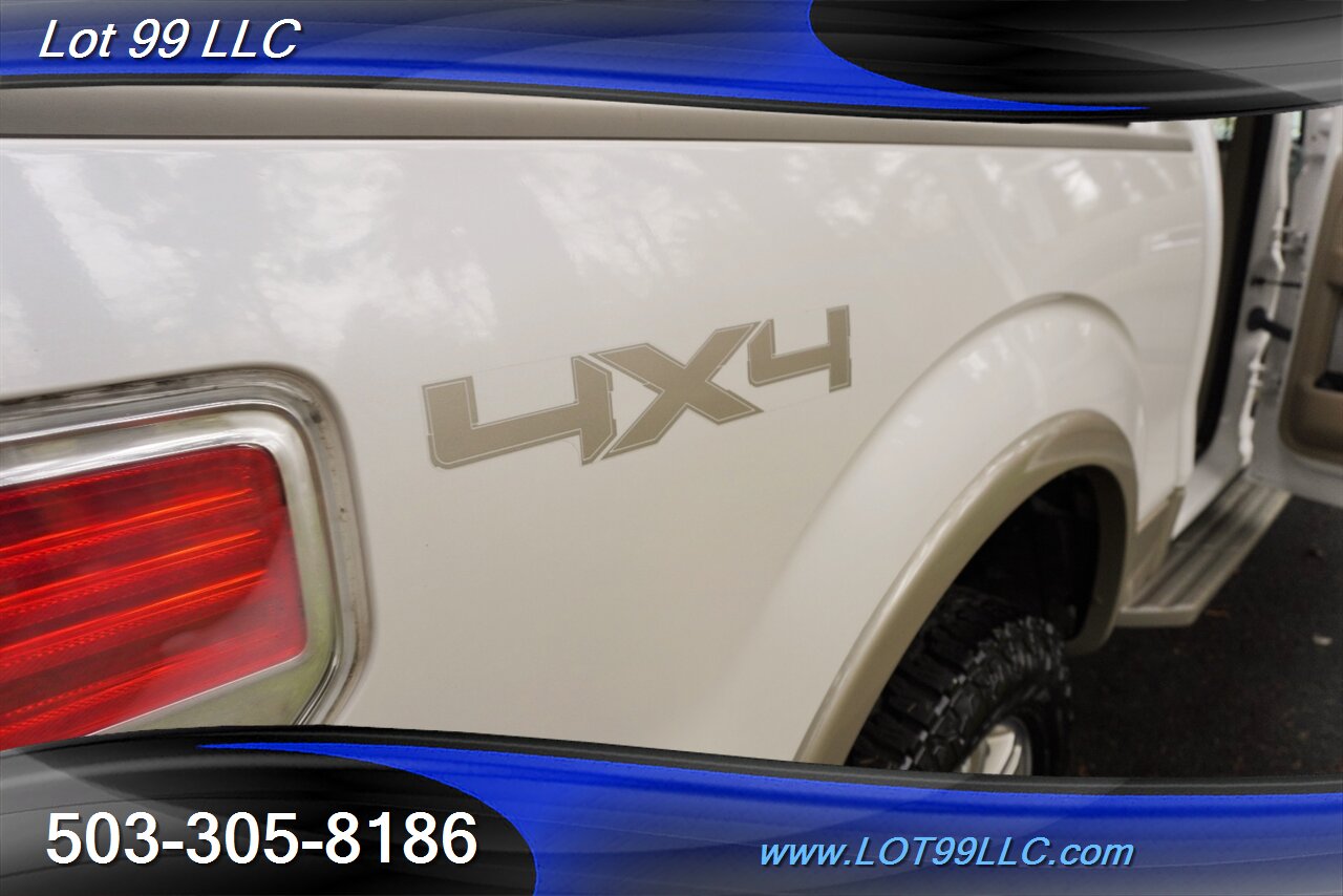 2010 Ford F-150 Lariat King Ranch 4X4 83K V8 Auto Two Tone Paint  Heated AC Leather GPS Moon Roof Newer Tires NO RUST - Photo 38 - Milwaukie, OR 97267