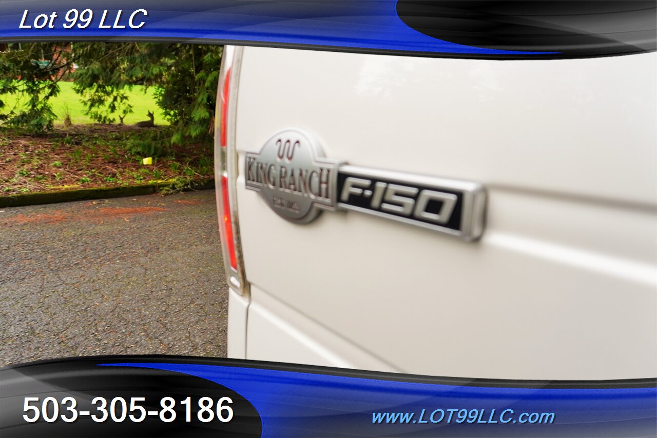 2010 Ford F-150 Lariat King Ranch 4X4 83K V8 Auto Two Tone Paint  Heated AC Leather GPS Moon Roof Newer Tires NO RUST - Photo 35 - Milwaukie, OR 97267