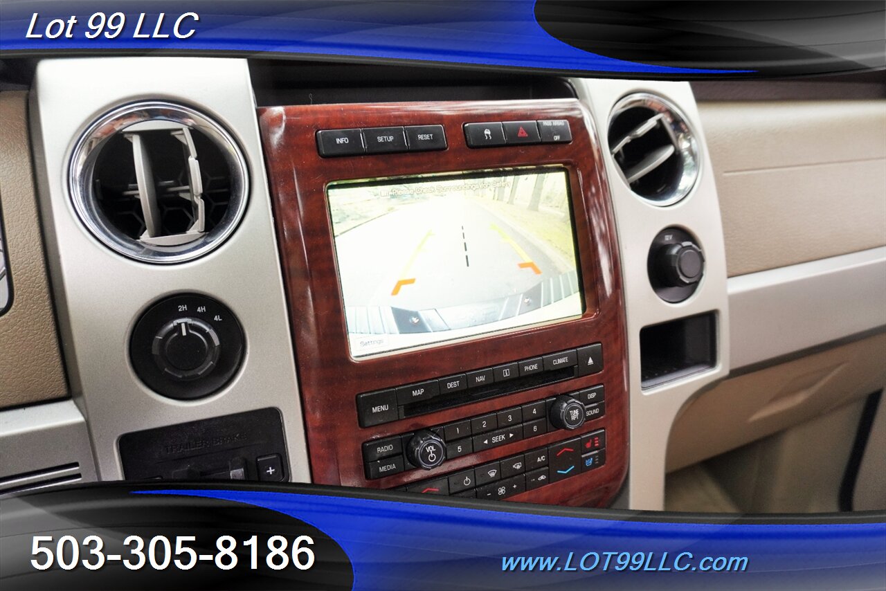 2010 Ford F-150 Lariat King Ranch 4X4 83K V8 Auto Two Tone Paint  Heated AC Leather GPS Moon Roof Newer Tires NO RUST - Photo 43 - Milwaukie, OR 97267