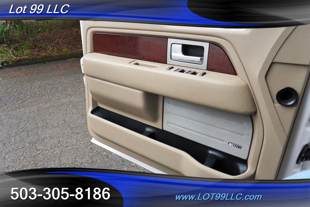 2010 Ford F-150 Lariat King Ranch 4X4 83K V8 Auto Two Tone Paint  Heated AC Leather GPS Moon Roof Newer Tires NO RUST - Photo 26 - Milwaukie, OR 97267
