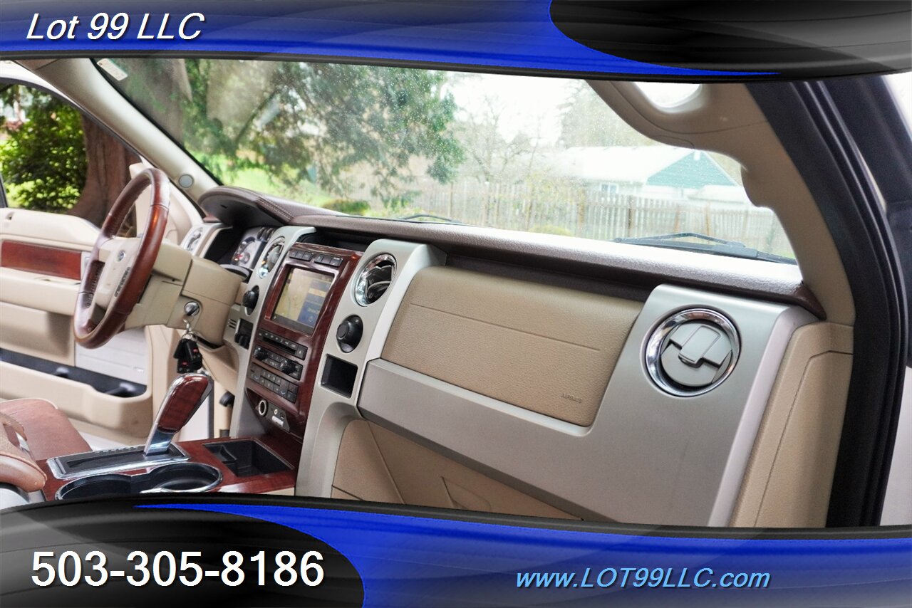 2010 Ford F-150 Lariat King Ranch 4X4 83K V8 Auto Two Tone Paint  Heated AC Leather GPS Moon Roof Newer Tires NO RUST - Photo 20 - Milwaukie, OR 97267