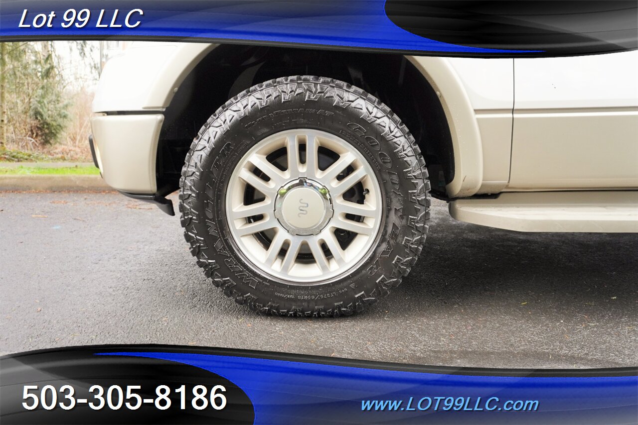 2010 Ford F-150 Lariat King Ranch 4X4 83K V8 Auto Two Tone Paint  Heated AC Leather GPS Moon Roof Newer Tires NO RUST - Photo 24 - Milwaukie, OR 97267