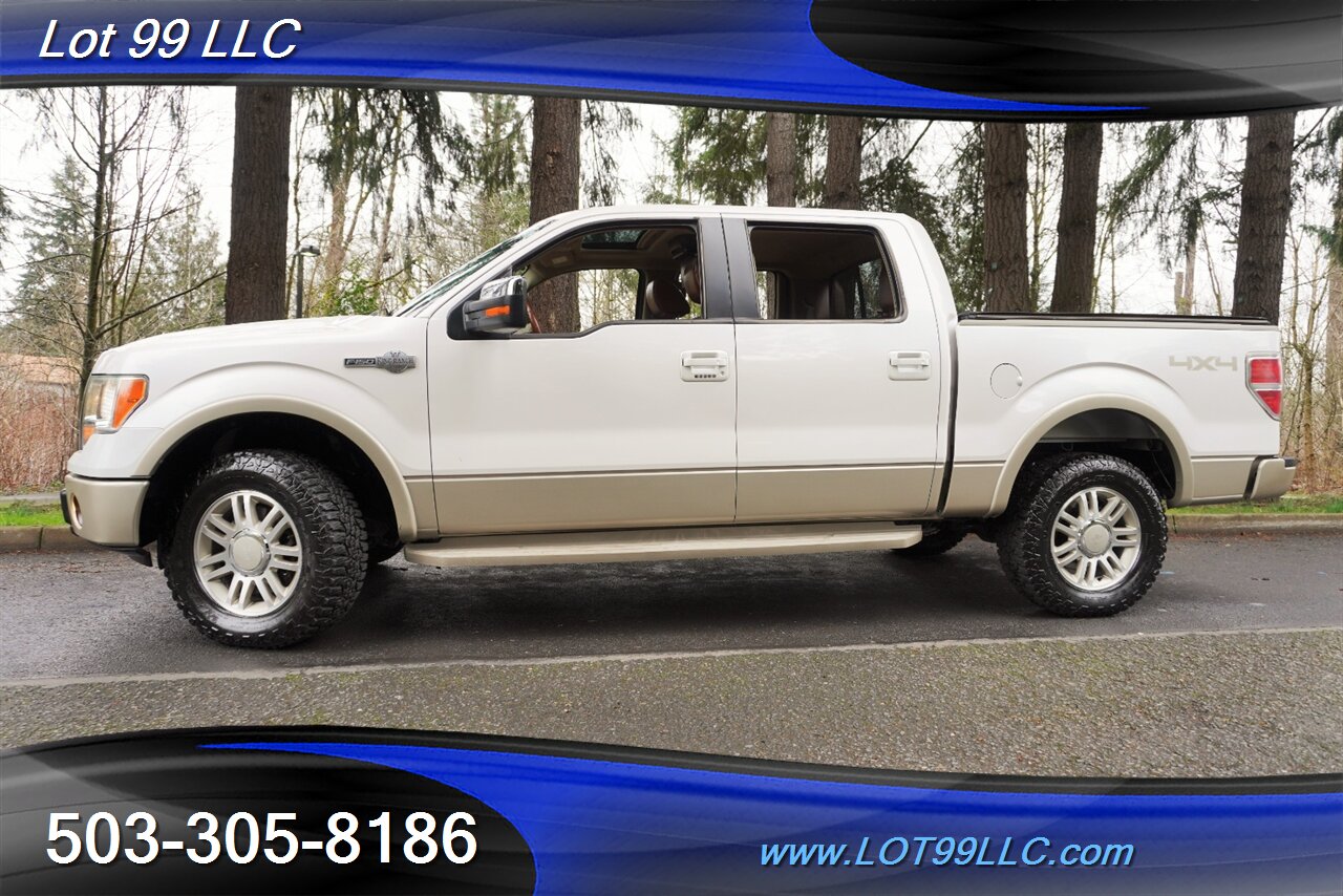 2010 Ford F-150 Lariat King Ranch 4X4 83K V8 Auto Two Tone Paint  Heated AC Leather GPS Moon Roof Newer Tires NO RUST - Photo 5 - Milwaukie, OR 97267