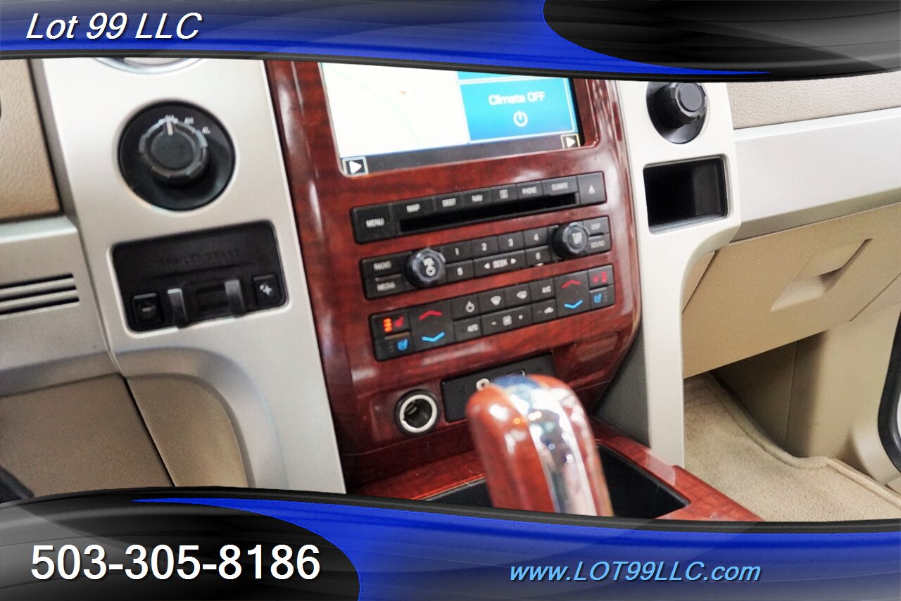 2010 Ford F-150 Lariat King Ranch 4X4 83K V8 Auto Two Tone Paint  Heated AC Leather GPS Moon Roof Newer Tires NO RUST - Photo 25 - Milwaukie, OR 97267