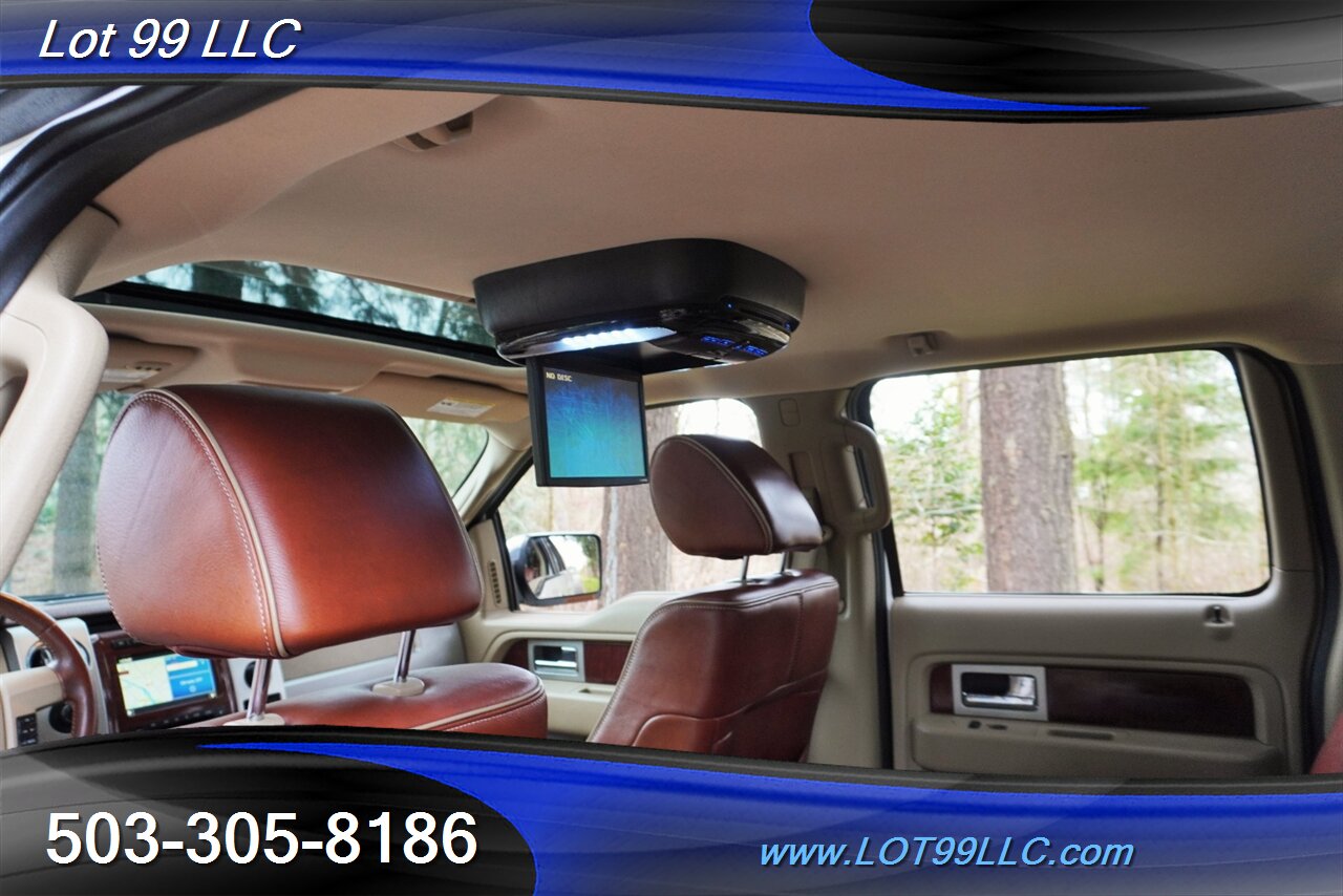 2010 Ford F-150 Lariat King Ranch 4X4 83K V8 Auto Two Tone Paint  Heated AC Leather GPS Moon Roof Newer Tires NO RUST - Photo 16 - Milwaukie, OR 97267