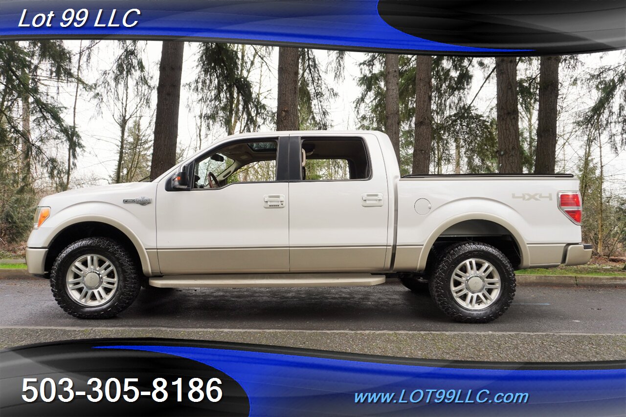 2010 Ford F-150 Lariat King Ranch 4X4 83K V8 Auto Two Tone Paint  Heated AC Leather GPS Moon Roof Newer Tires NO RUST - Photo 1 - Milwaukie, OR 97267