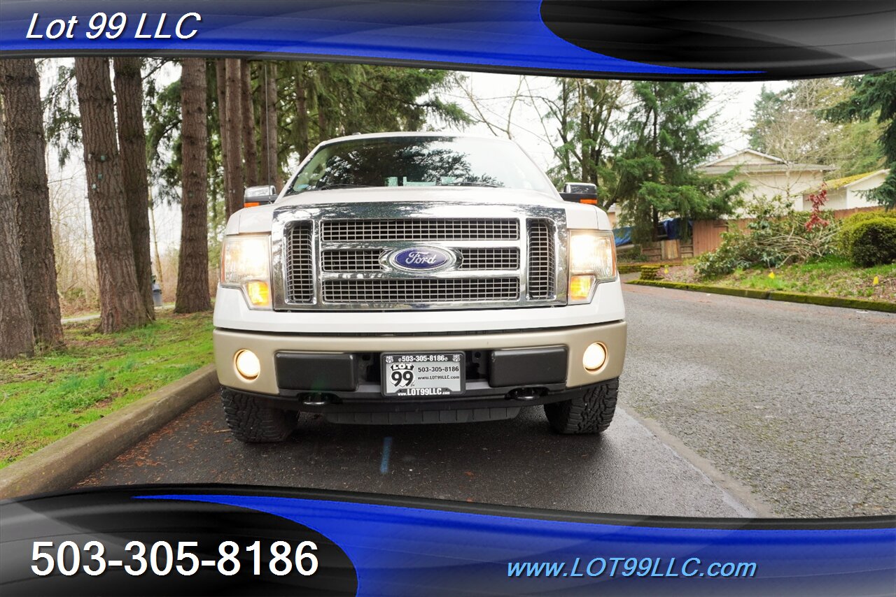 2010 Ford F-150 Lariat King Ranch 4X4 83K V8 Auto Two Tone Paint  Heated AC Leather GPS Moon Roof Newer Tires NO RUST - Photo 6 - Milwaukie, OR 97267