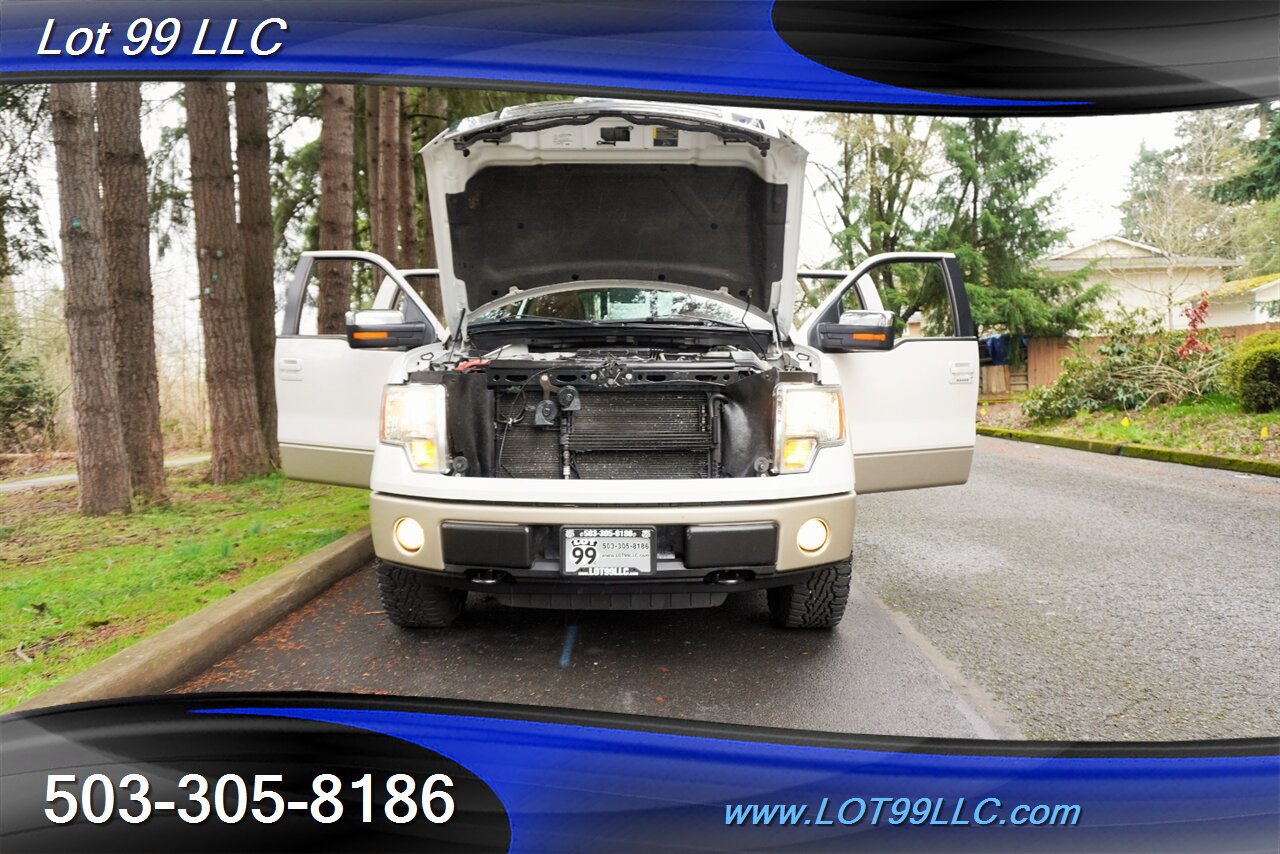 2010 Ford F-150 Lariat King Ranch 4X4 83K V8 Auto Two Tone Paint  Heated AC Leather GPS Moon Roof Newer Tires NO RUST - Photo 32 - Milwaukie, OR 97267