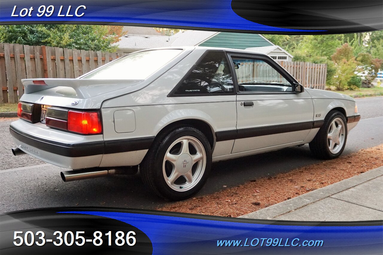 1987 Ford Mustang LX V8 5.0L 5 Speed Manual Newer Tires   - Photo 9 - Milwaukie, OR 97267