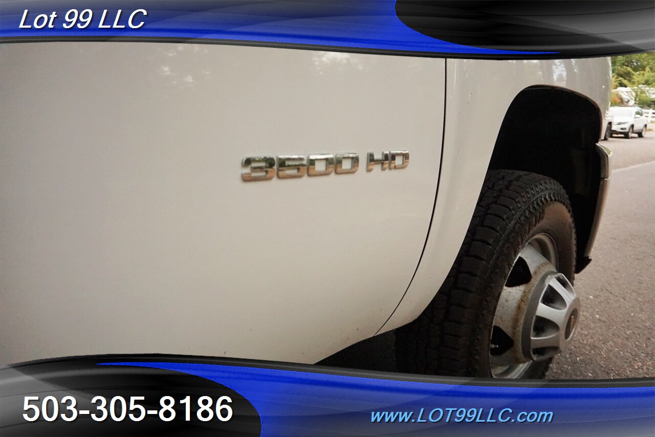 2013 Chevrolet Silverado 3500 Cew Cab 4x4 Dulley 6.6L Duramax FLAT BED - Photo 37 - Milwaukie, OR 97267