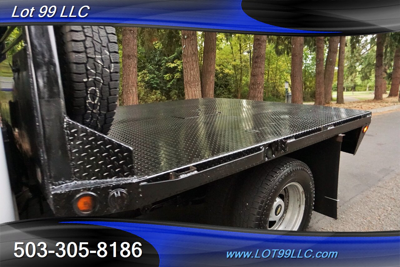2013 Chevrolet Silverado 3500 Cew Cab 4x4 Dulley 6.6L Duramax FLAT BED - Photo 15 - Milwaukie, OR 97267
