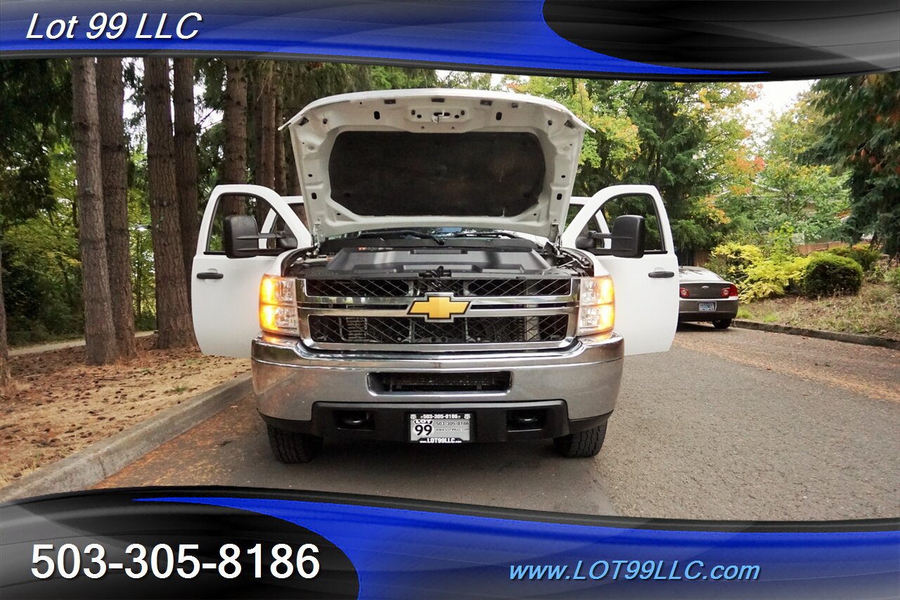 2013 Chevrolet Silverado 3500 Cew Cab 4x4 Dulley 6.6L Duramax FLAT BED - Photo 33 - Milwaukie, OR 97267