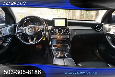 2015 Mercedes-Benz C 300 4MATIC Sedan Only 109K Heated Leather MOON  