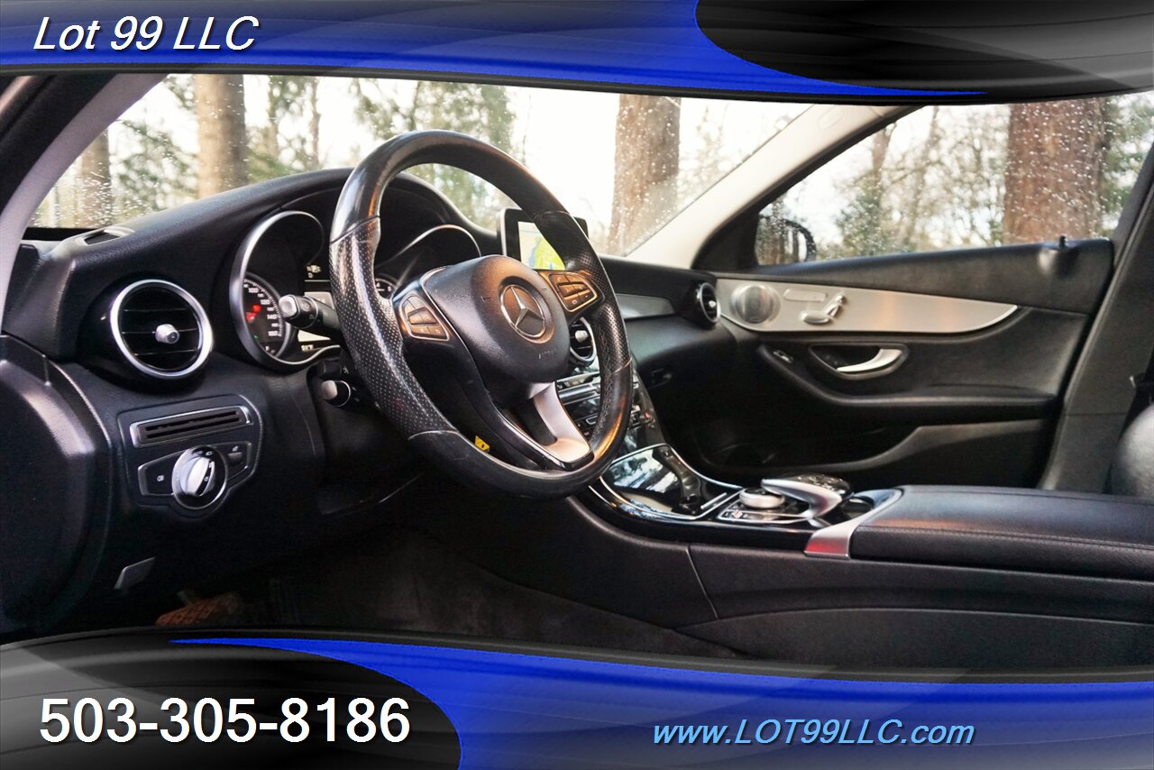 2015 Mercedes-Benz C 300 4MATIC Sedan Only 109K Heated Leather MOON   - Photo 12 - Milwaukie, OR 97267