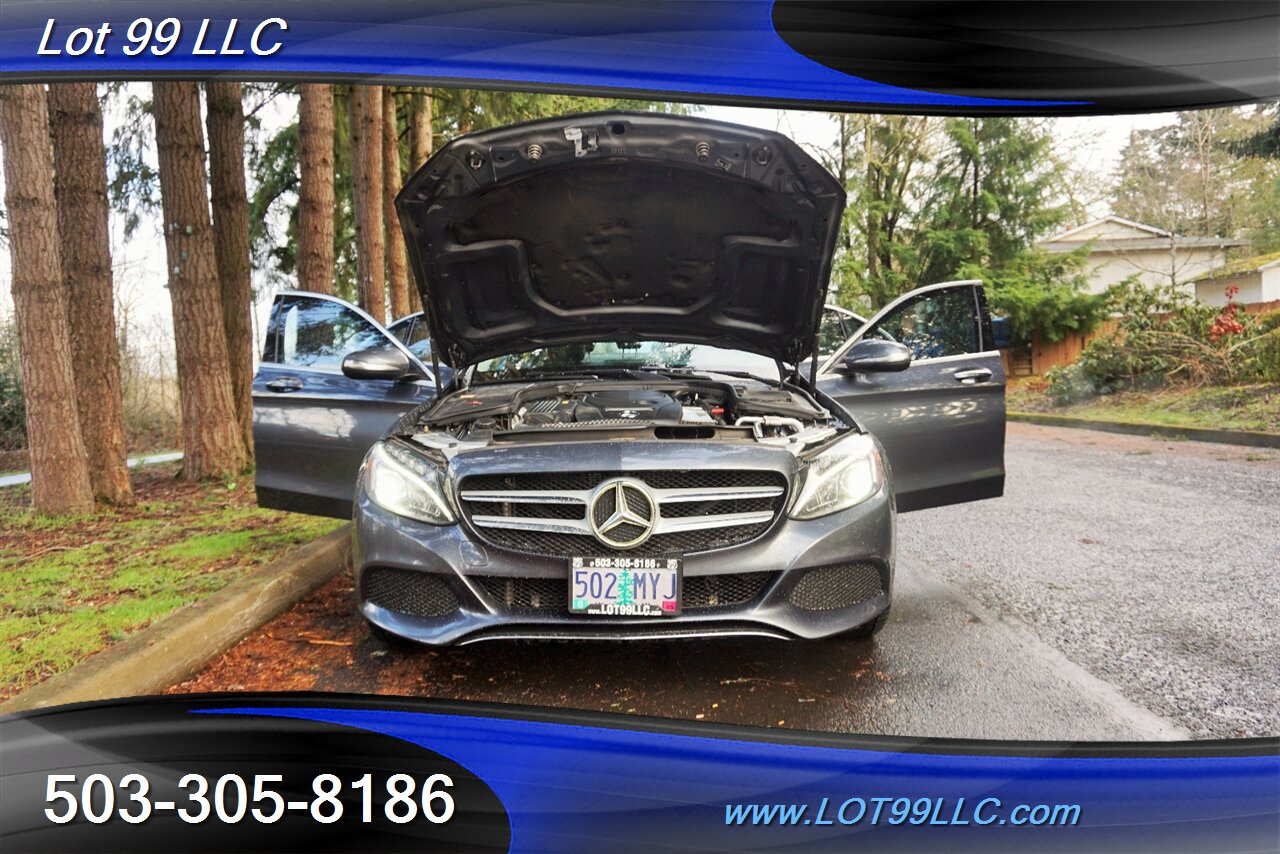 2015 Mercedes-Benz C 300 4MATIC Sedan Only 109K Heated Leather MOON   - Photo 28 - Milwaukie, OR 97267