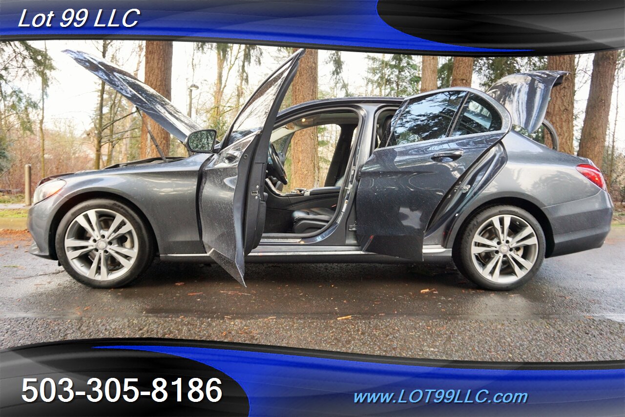 2015 Mercedes-Benz C 300 4MATIC Sedan Only 109K Heated Leather MOON   - Photo 27 - Milwaukie, OR 97267