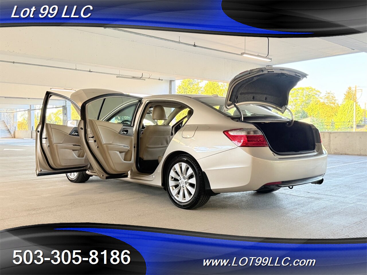 2015 Honda Accord EX-L 2-Owner Heated Leather Roof Navi Cam 36MPG - Photo 30 - Milwaukie, OR 97267