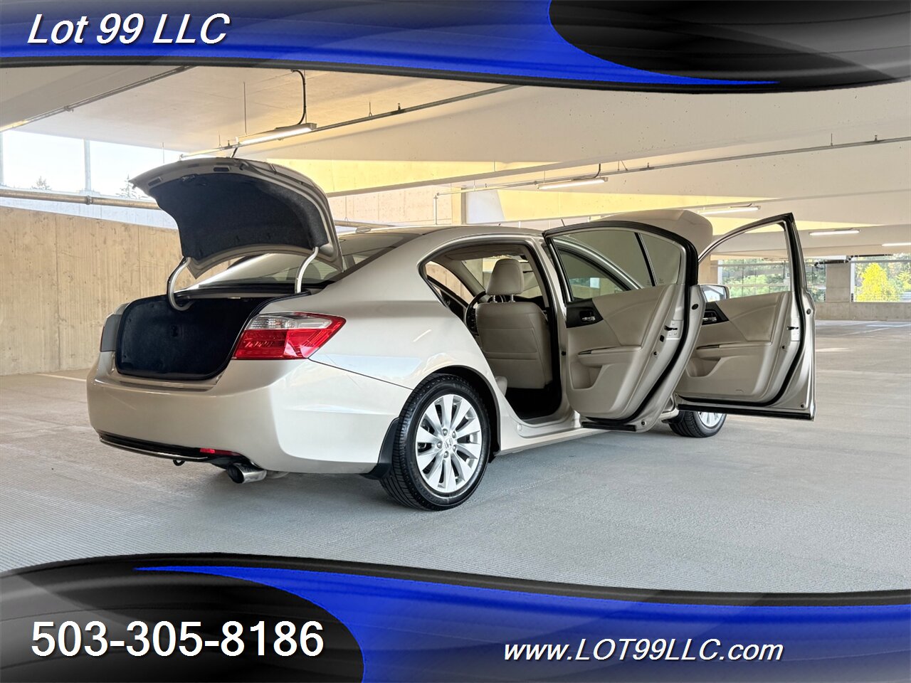 2015 Honda Accord EX-L 2-Owner Heated Leather Roof Navi Cam 36MPG - Photo 28 - Milwaukie, OR 97267