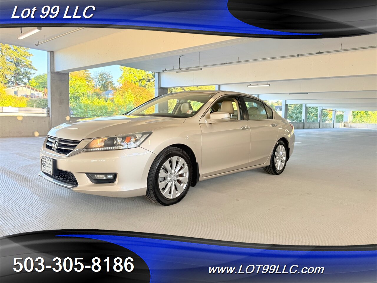 2015 Honda Accord EX-L 2-Owner Heated Leather Roof Navi Cam 36MPG - Photo 2 - Milwaukie, OR 97267