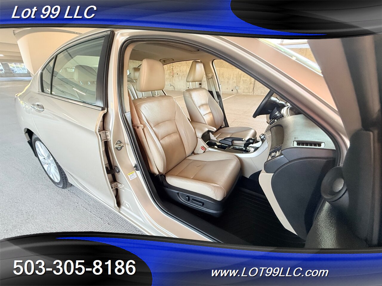 2015 Honda Accord EX-L 2-Owner Heated Leather Roof Navi Cam 36MPG - Photo 17 - Milwaukie, OR 97267