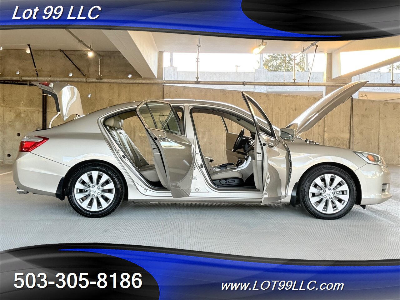 2015 Honda Accord EX-L 2-Owner Heated Leather Roof Navi Cam 36MPG - Photo 20 - Milwaukie, OR 97267