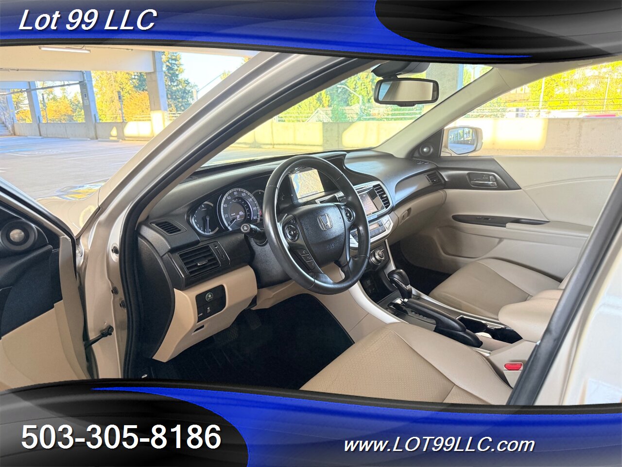 2015 Honda Accord EX-L 2-Owner Heated Leather Roof Navi Cam 36MPG - Photo 35 - Milwaukie, OR 97267