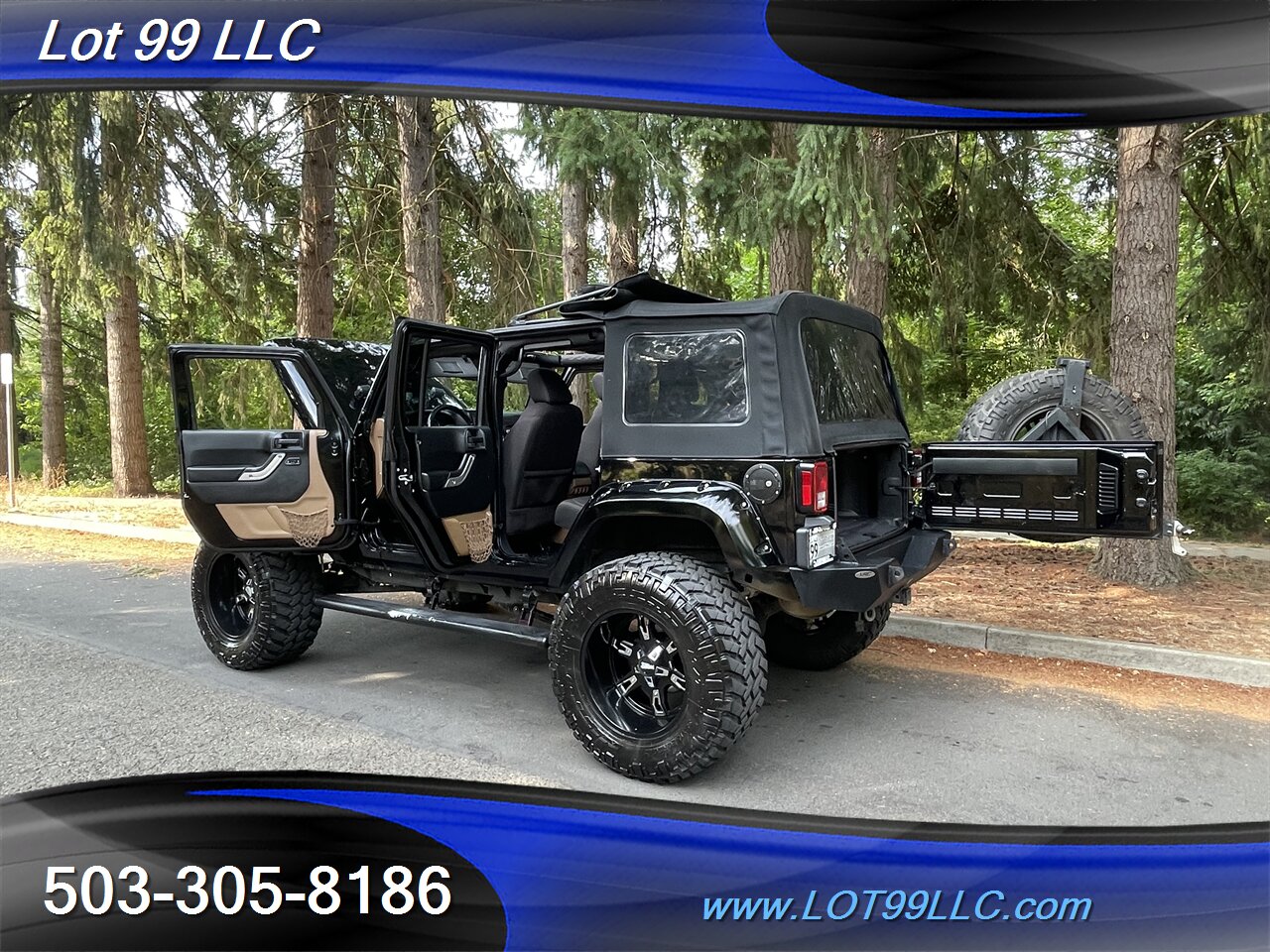 2015 Jeep Wrangler Sahara 4x4 86k Soft Top Convertible 38 " Nitto Navi   - Photo 38 - Milwaukie, OR 97267