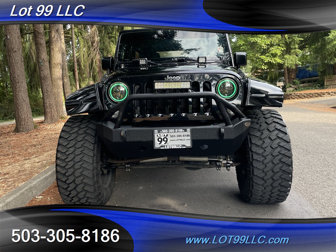 2015 Jeep Wrangler Sahara 4x4 86k Soft Top Convertible 38 " Nitto Navi   - Photo 3 - Milwaukie, OR 97267