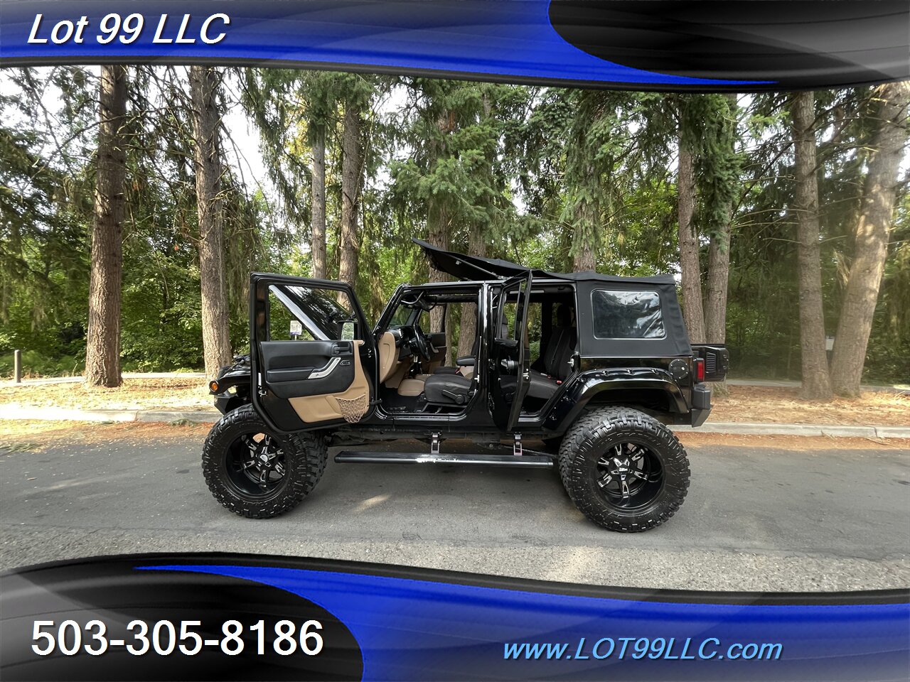 2015 Jeep Wrangler Sahara 4x4 86k Soft Top Convertible 38 " Nitto Navi   - Photo 18 - Milwaukie, OR 97267