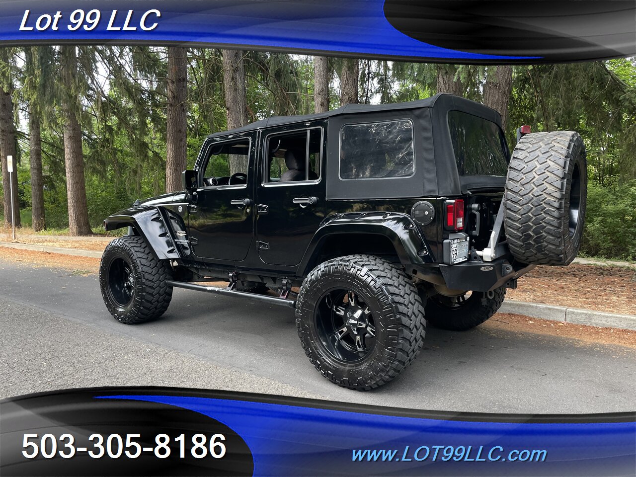 2015 Jeep Wrangler Sahara 4x4 86k Soft Top Convertible 38 " Nitto Navi   - Photo 9 - Milwaukie, OR 97267