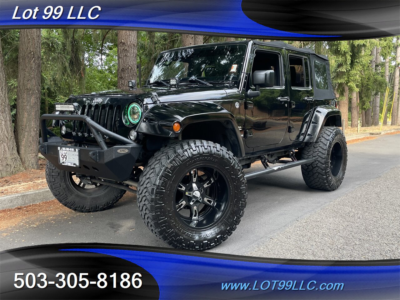 2015 Jeep Wrangler Sahara 4x4 86k Soft Top Convertible 38 " Nitto Navi   - Photo 2 - Milwaukie, OR 97267