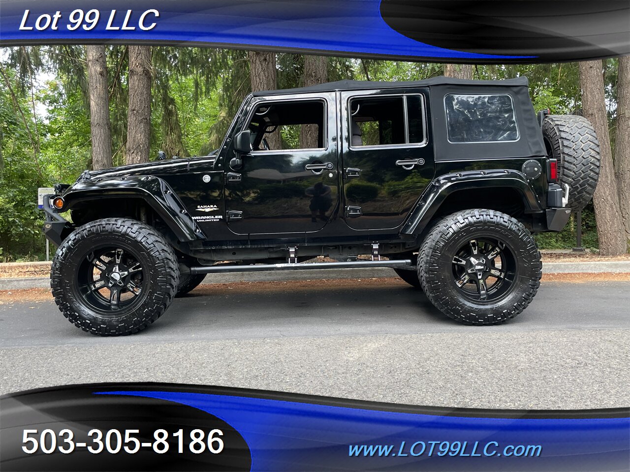 2015 Jeep Wrangler Sahara 4x4 86k Soft Top Convertible 38 " Nitto Navi   - Photo 5 - Milwaukie, OR 97267