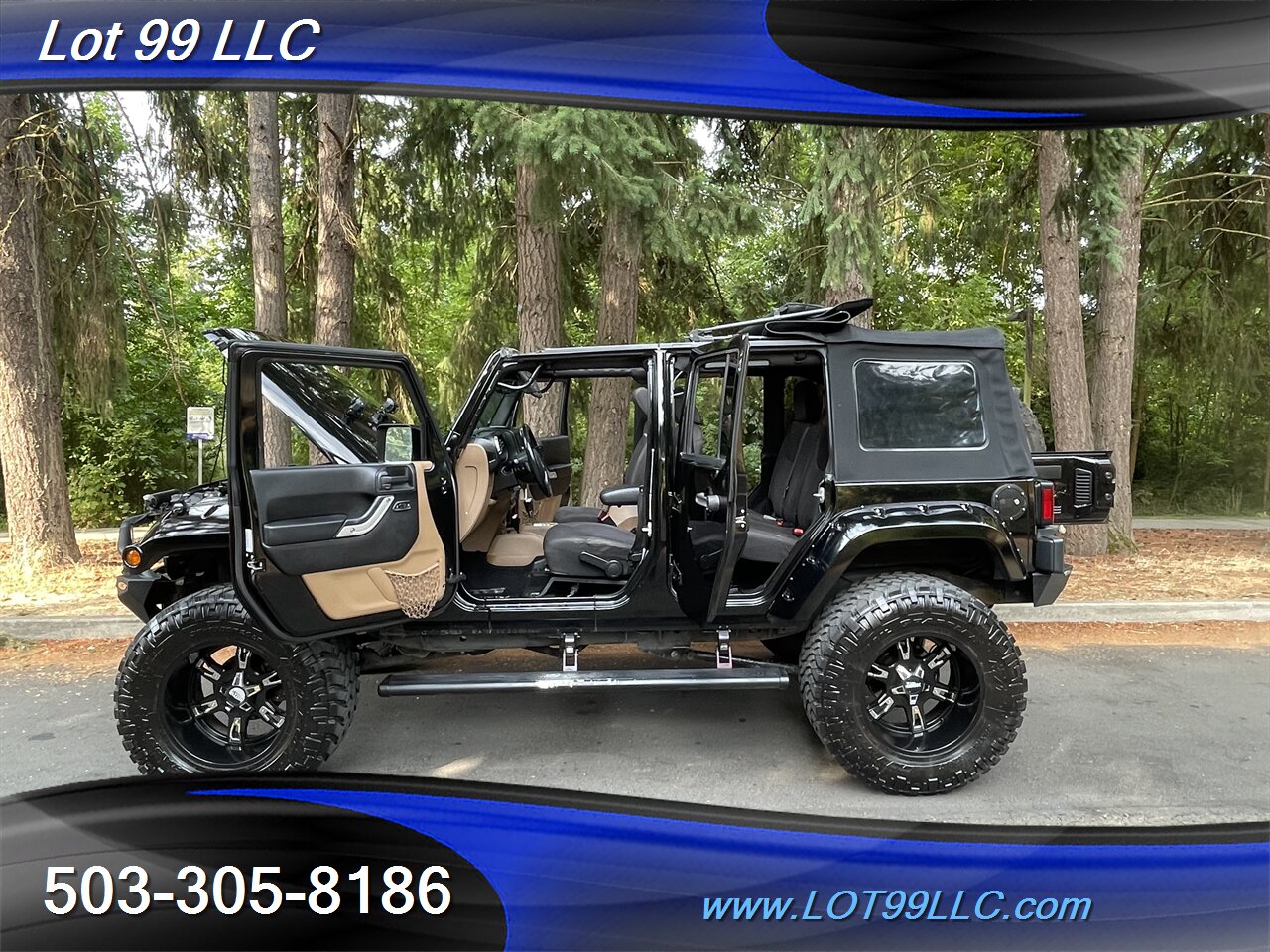 2015 Jeep Wrangler Sahara 4x4 86k Soft Top Convertible 38 " Nitto Navi   - Photo 19 - Milwaukie, OR 97267