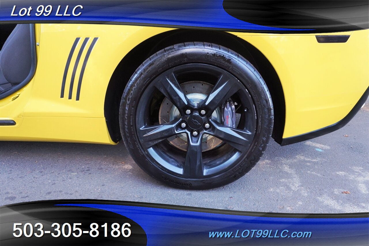 2015 Chevrolet Camaro SS Coupe Only 48k Low Miles V8 6.2L Auto 20 BLACK  Wheels Newer Tires - Photo 34 - Milwaukie, OR 97267