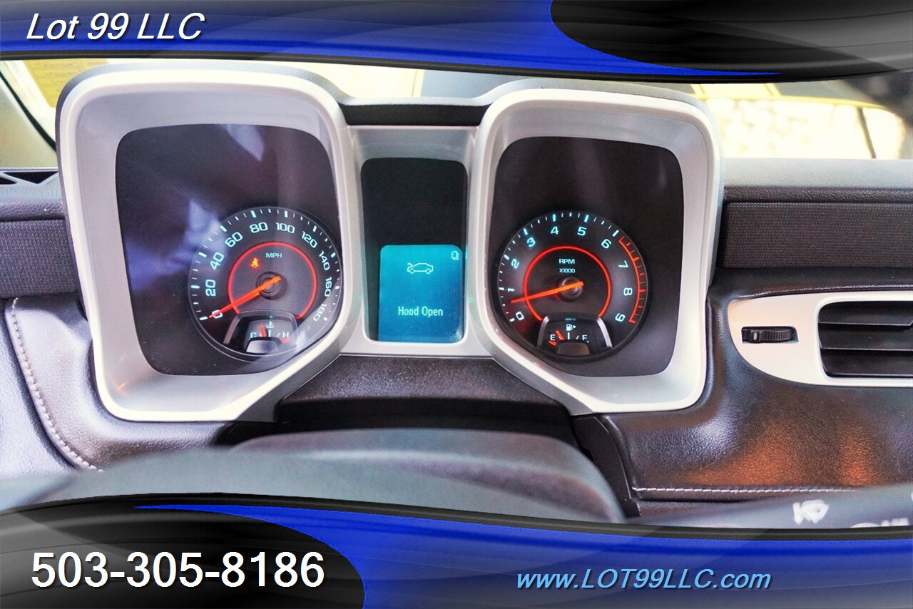 2015 Chevrolet Camaro SS Coupe Only 48k Low Miles V8 6.2L Auto 20 BLACK  Wheels Newer Tires - Photo 20 - Milwaukie, OR 97267