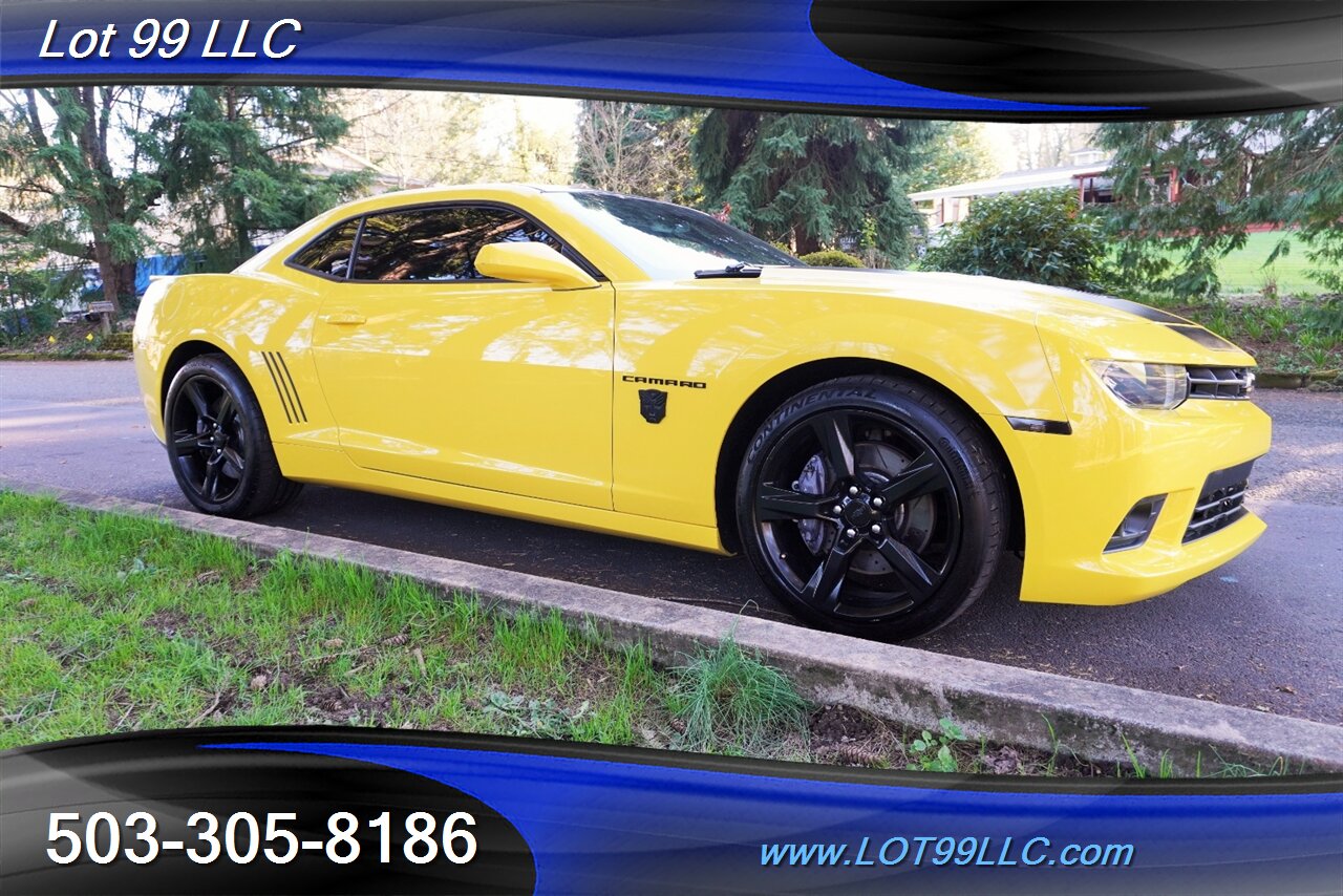 2015 Chevrolet Camaro SS Coupe Only 48k Low Miles V8 6.2L Auto 20 BLACK  Wheels Newer Tires - Photo 7 - Milwaukie, OR 97267