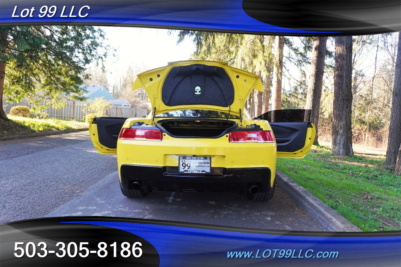 2015 Chevrolet Camaro SS Coupe Only 48k Low Miles V8 6.2L Auto 20 BLACK  Wheels Newer Tires - Photo 29 - Milwaukie, OR 97267