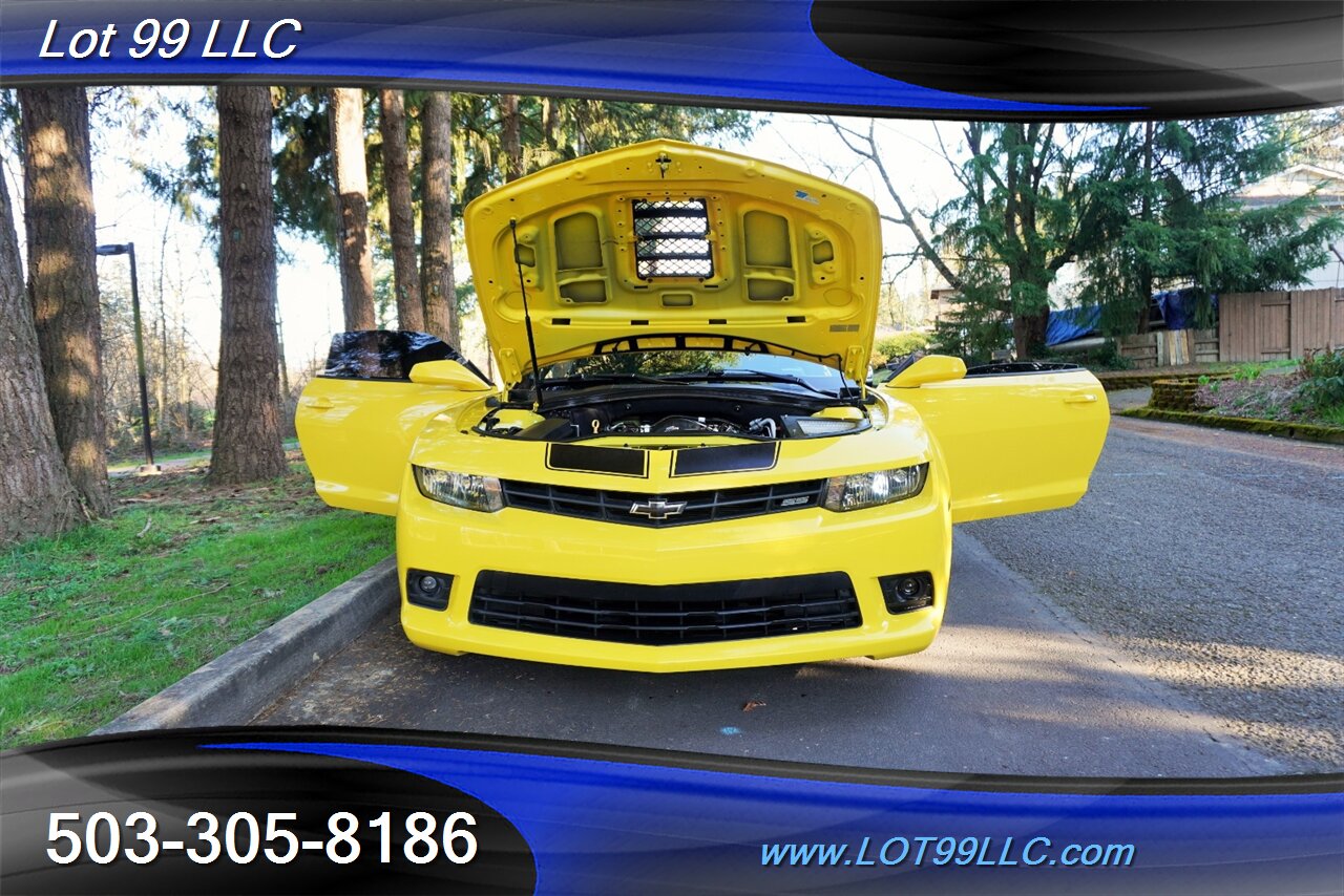 2015 Chevrolet Camaro SS Coupe Only 48k Low Miles V8 6.2L Auto 20 BLACK  Wheels Newer Tires - Photo 27 - Milwaukie, OR 97267