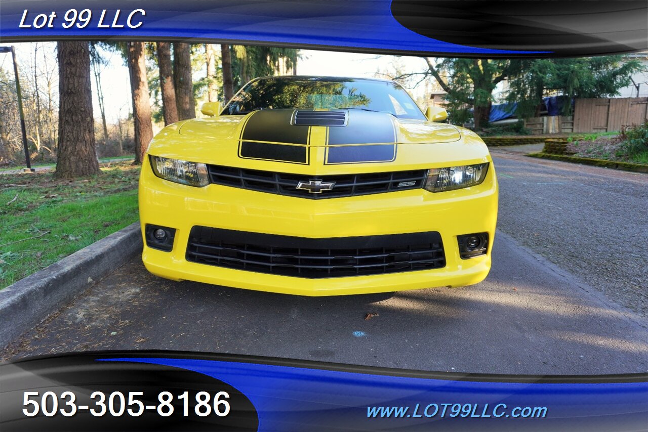 2015 Chevrolet Camaro SS Coupe Only 48k Low Miles V8 6.2L Auto 20 BLACK  Wheels Newer Tires - Photo 6 - Milwaukie, OR 97267