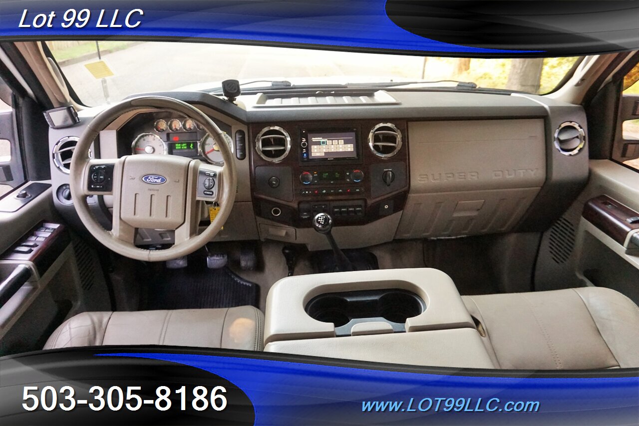 2008 Ford F-350 Lariat 4X4 Power Stroke 6 SPEED MANUAL LONG BED   - Photo 2 - Milwaukie, OR 97267
