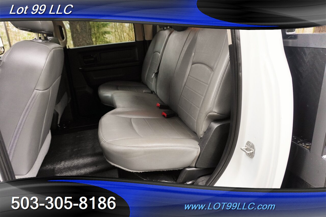 2018 RAM 3500 Tradesman 4X4 Dullay 6.7L Cummins Crew Cab FLATBED Roof Rack Newer Tires 2 OWNERS - Photo 14 - Milwaukie, OR 97267