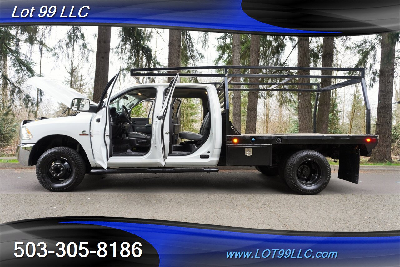 2018 RAM 3500 Tradesman 4X4 Dullay 6.7L Cummins Crew Cab FLATBED Roof Rack Newer Tires 2 OWNERS - Photo 29 - Milwaukie, OR 97267