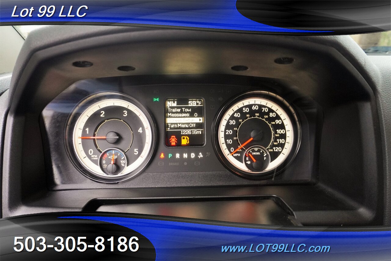 2018 RAM 3500 Tradesman 4X4 Dullay 6.7L Cummins Crew Cab FLATBED Roof Rack Newer Tires 2 OWNERS - Photo 24 - Milwaukie, OR 97267