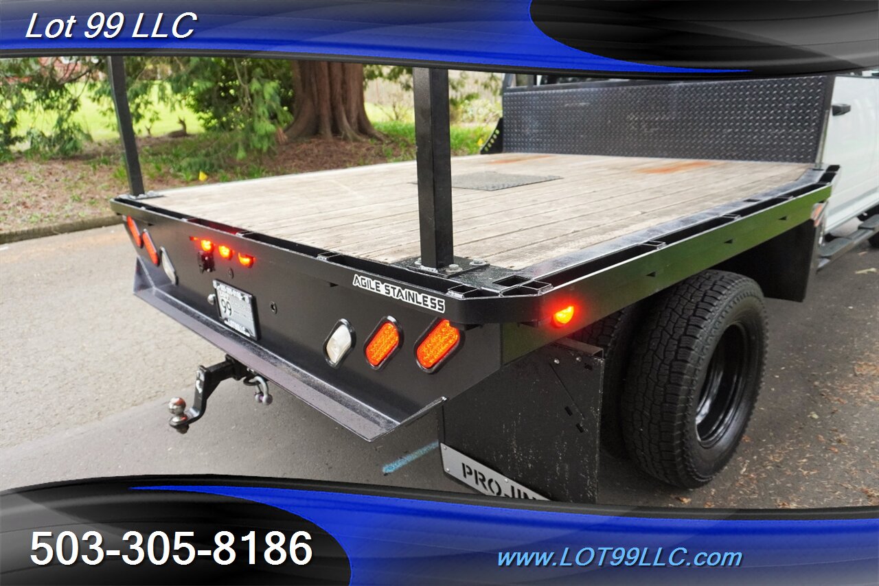 2018 RAM 3500 Tradesman 4X4 Dullay 6.7L Cummins Crew Cab FLATBED Roof Rack Newer Tires 2 OWNERS - Photo 3 - Milwaukie, OR 97267