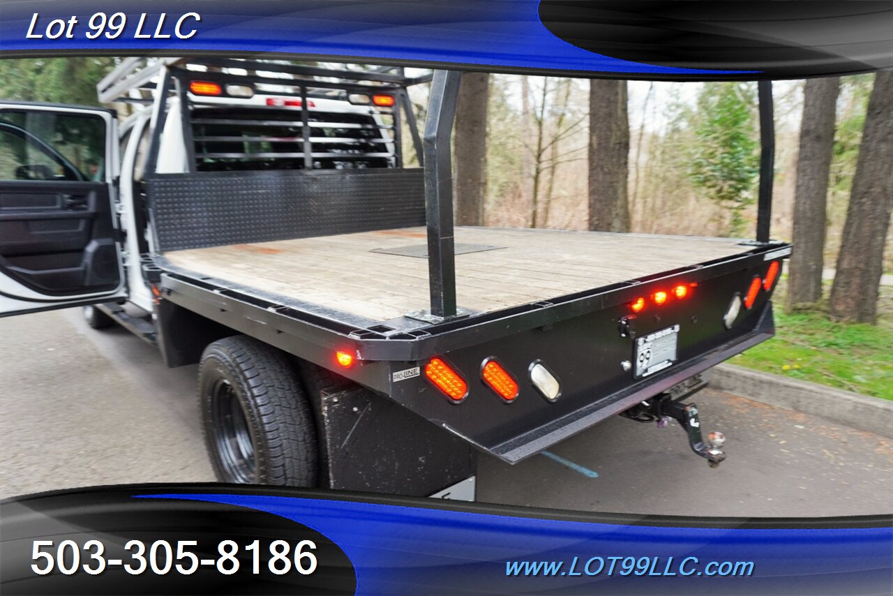 2018 RAM 3500 Tradesman 4X4 Dullay 6.7L Cummins Crew Cab FLATBED Roof Rack Newer Tires 2 OWNERS - Photo 17 - Milwaukie, OR 97267